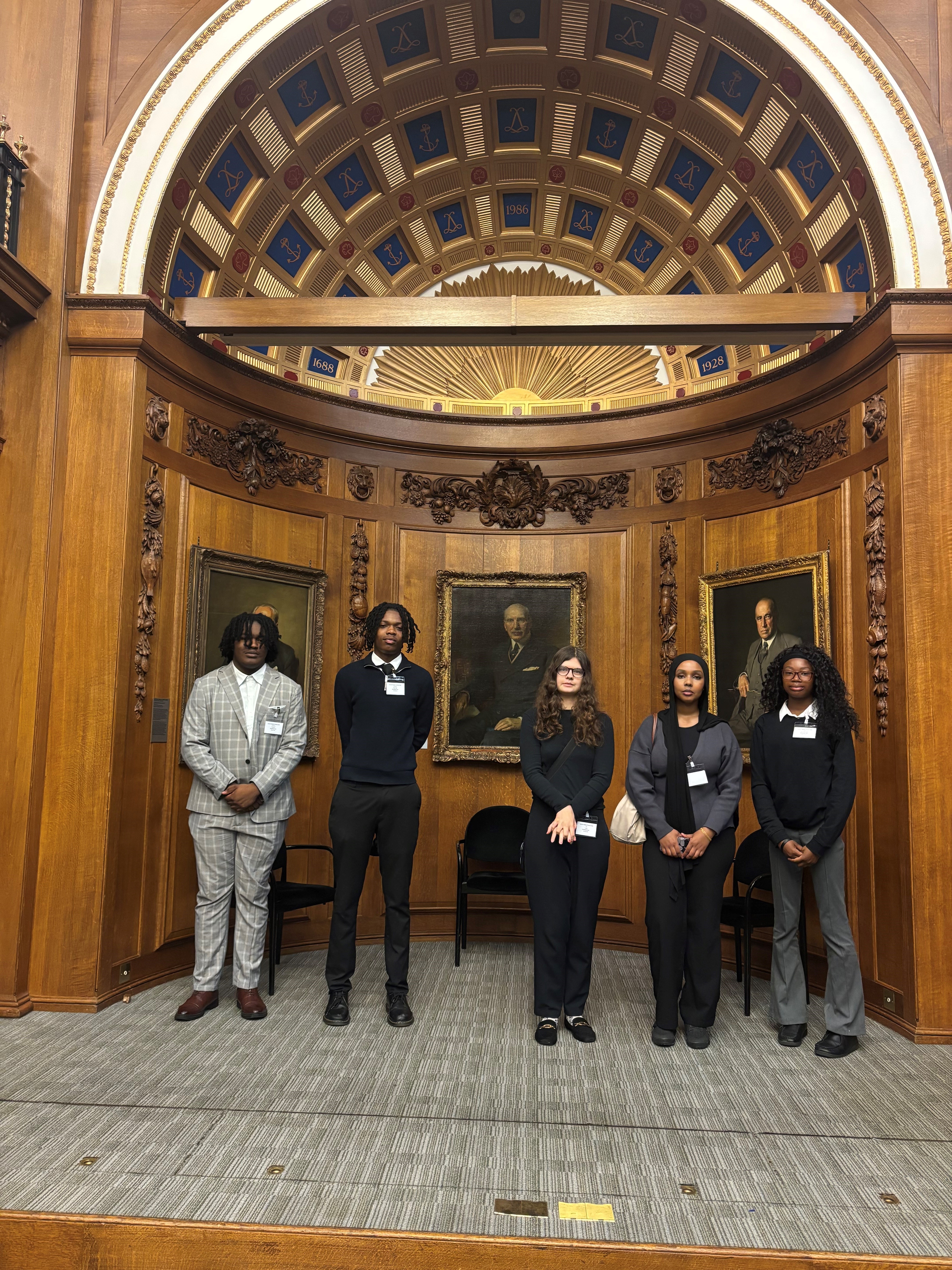 Thomas Miller and Career Ready internship Lloyds and London tour